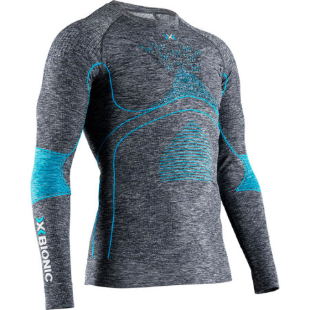 T-shirt X-bionic Ls Energy Accum 4.0 M Dk Gr Ml/B