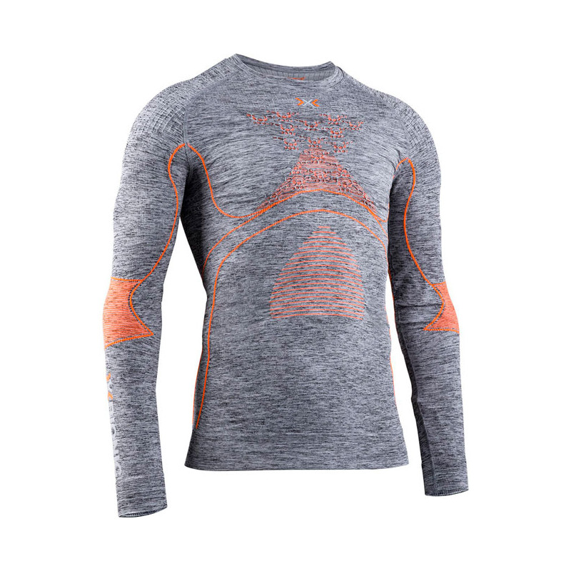 T-shirt X-bionic Ls Energy Accumr 4.0 M Gry Ml/O