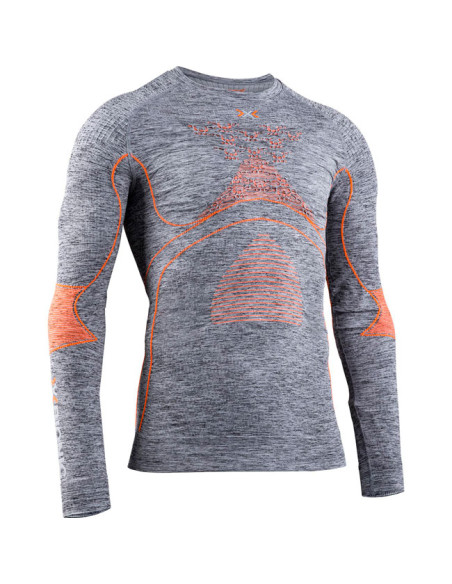 Póló X-bionic T-Shirt Ls Energy Accumr 4.0 M Gry Ml/O