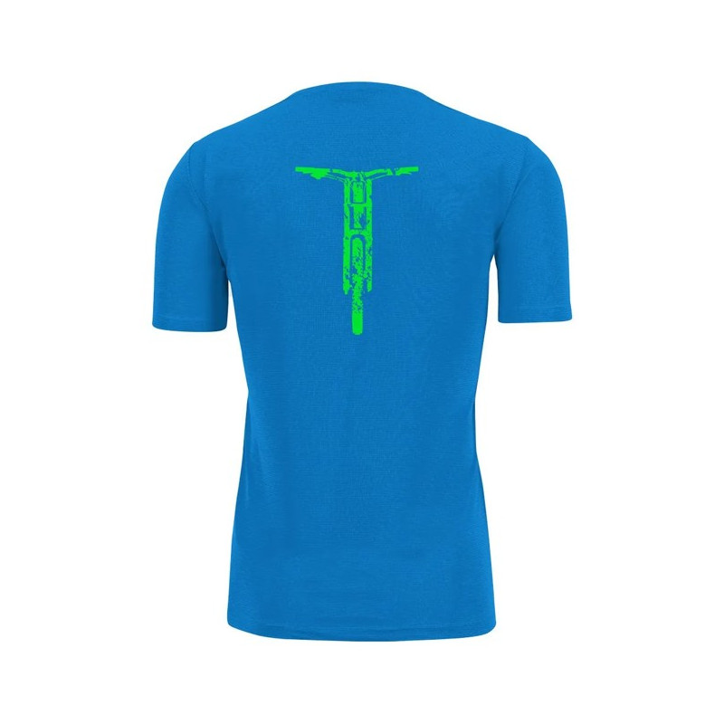 T-shirt Karpos FEDERIA TEE Indigo Bunting Print 1