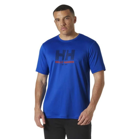 Póló Helly Hansen TECH GRAPHIC T-SHIRT 2.0 Cobalt 2.0