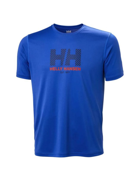 Maglietta Helly Hansen TECH GRAPHIC T-SHIRT 2.0 Cobalt 2.0