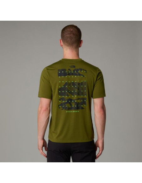 The North Face M FOUNDATION MOUNTAINS FACES TEE Forest