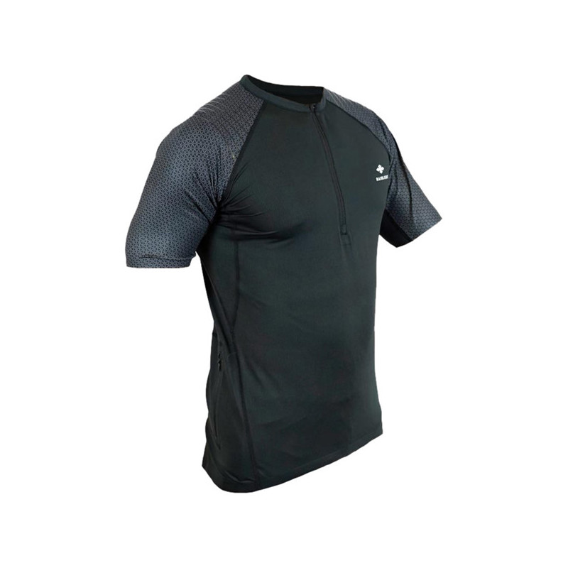 Majica s kratkimi rokavi Raidlight R-LIGHT SS TOP Dark Grey/Black