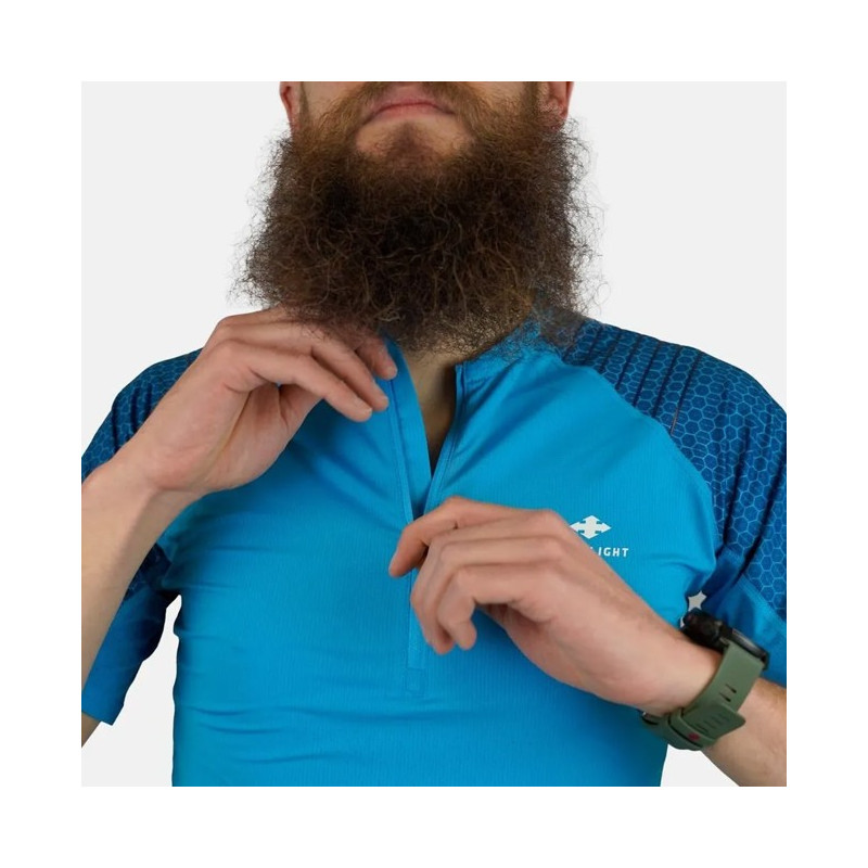 Tričko Raidlight R-LIGHT SS TOP Blue Navy