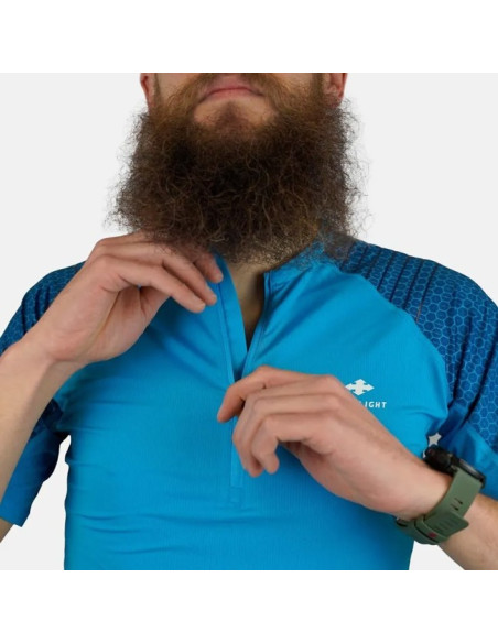 Majica s kratkimi rokavi Raidlight R-LIGHT SS TOP Blue Navy