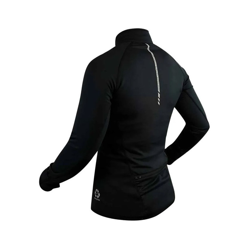 Póló Raidlight WINTERTRAIL LS TOP Black