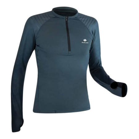 Camiseta Raidlight R-LIGHT LS TOP Dark/Grey