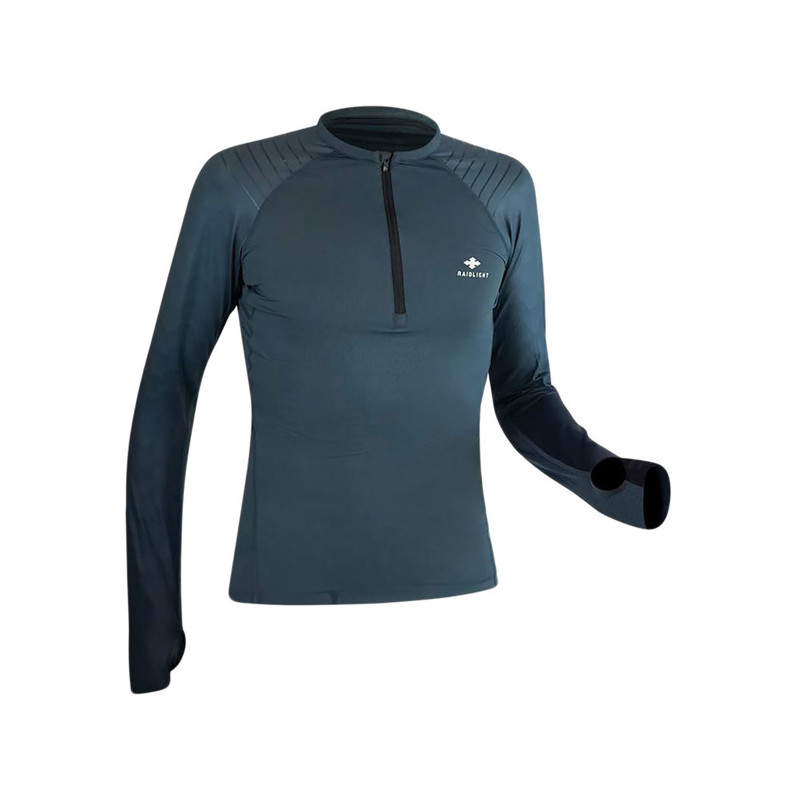 T-shirt Raidlight R-LIGHT LS TOP Dark/Grey