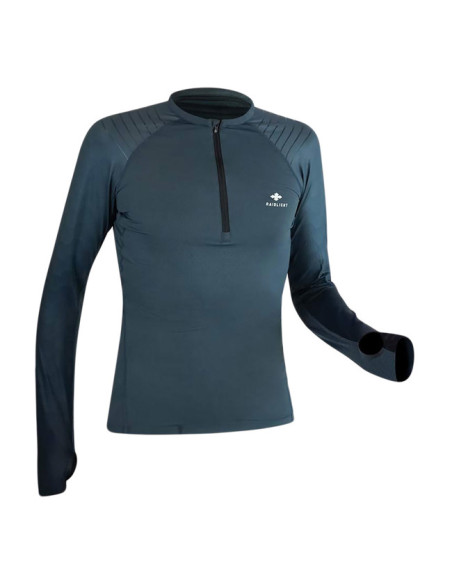 T-shirt Raidlight R-LIGHT LS TOP Dark/Grey