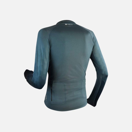 Tričko Raidlight R-LIGHT LS TOP Dark/Grey 2