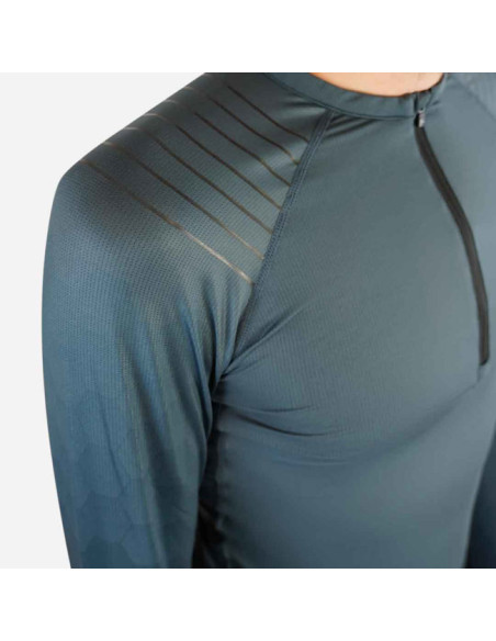 T-shirt Raidlight R-LIGHT LS TOP Dark/Grey