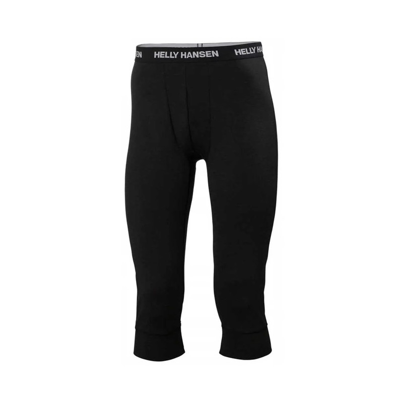 Slip Helly Hansen LIFA MERINO MIDWEIGHT 3/4 PANT BLACK