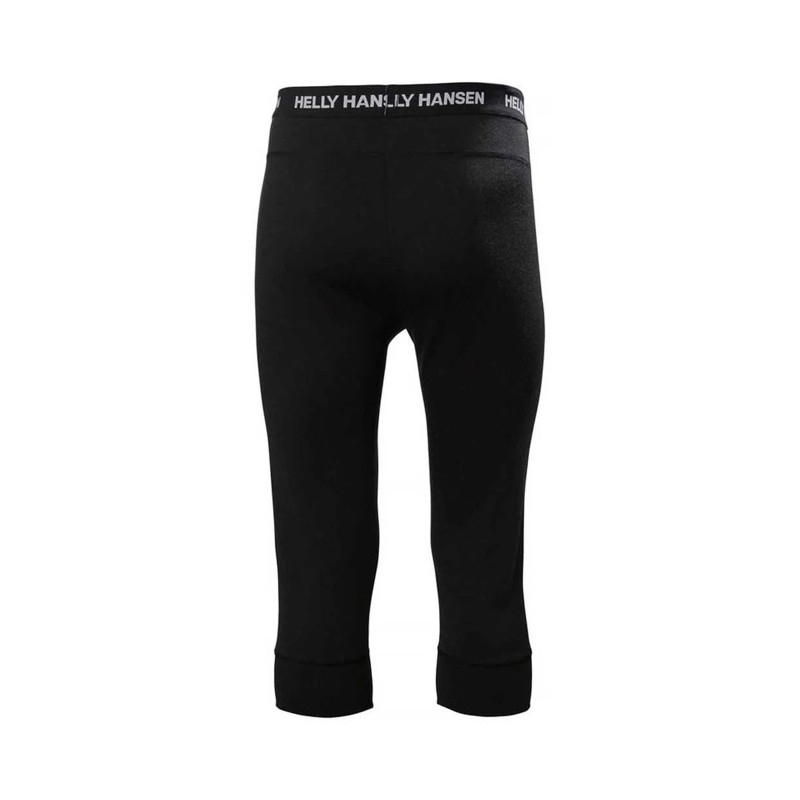 Briefs til Mænd Helly Hansen LIFA MERINO MIDWEIGHT 3/4 PANT BLACK