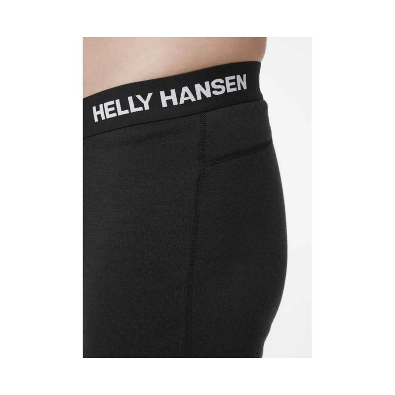 Slip Helly Hansen LIFA MERINO MIDWEIGHT 3/4 PANT BLACK