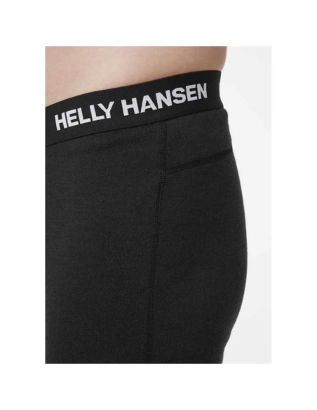 Slip Helly Hansen LIFA MERINO MIDWEIGHT 3/4 PANT BLACK