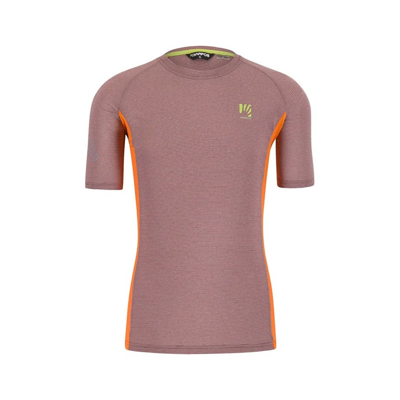 T-shirt Karpos NUVOLAU JERSEY Pomegranade/ Scarlet Ibis