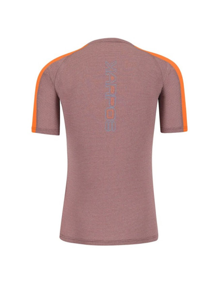 T-shirt Karpos NUVOLAU JERSEY Pomegranade/ Scarlet Ibis