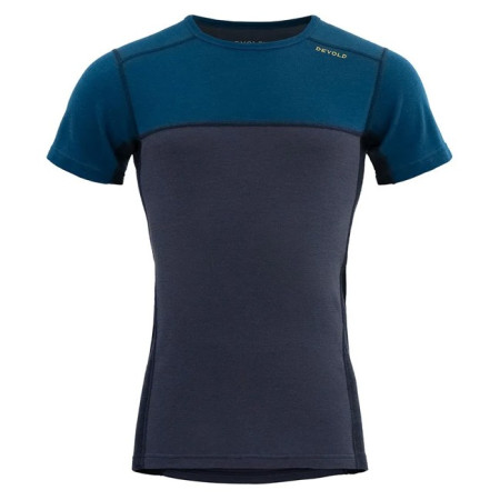 Póló Devold MERINO 190 T-SHIRT MAN Flood/Ni
