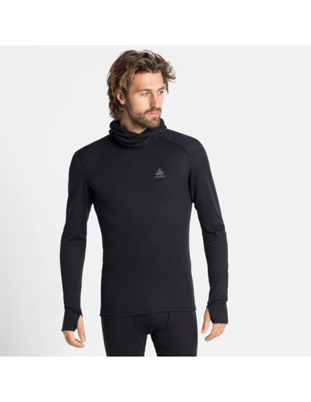 Odlo Active Warm Eco Baselayer Top with Facemask
