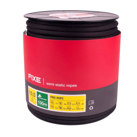 Fixe Cuerda Pro Rope 10,5mm 200m Negra
