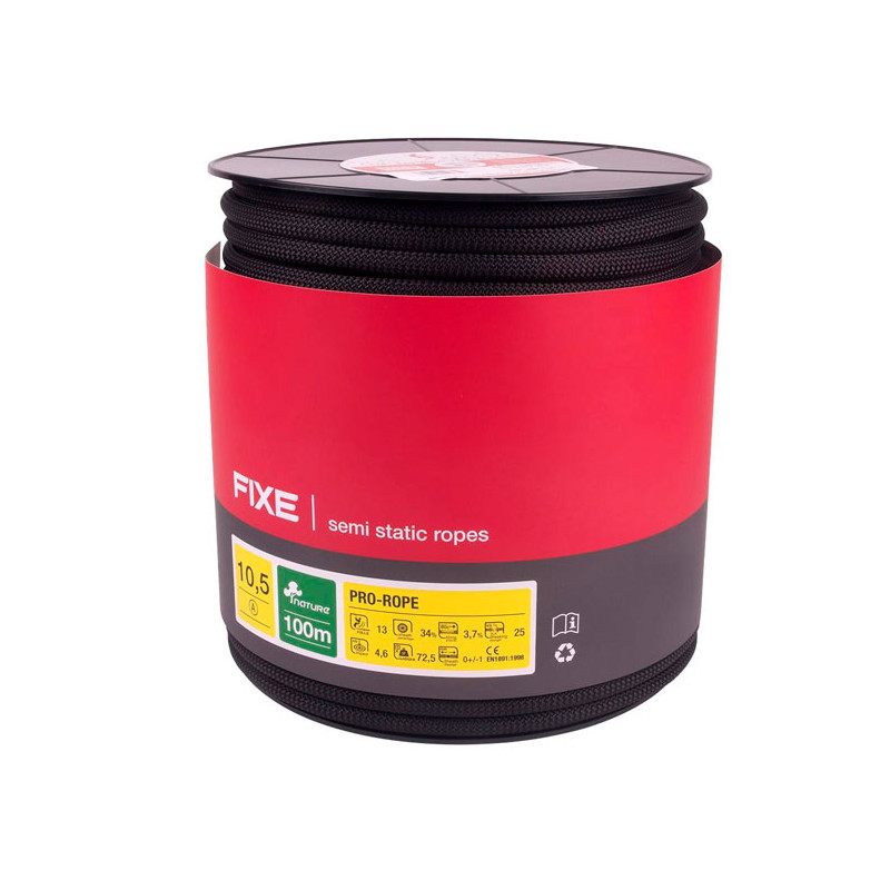 Fixe Cuerda Pro Rope 10,5mm 200m Negra