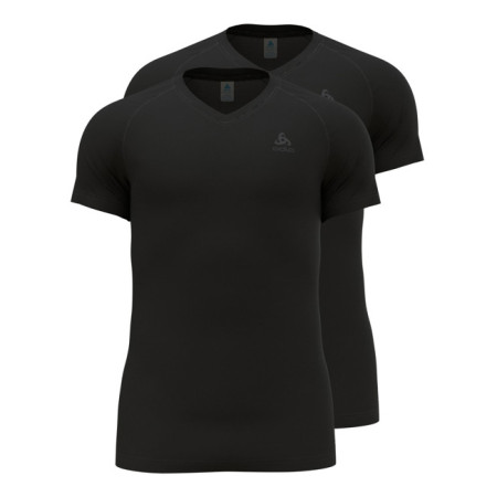 Majica s kratkimi rokavi Odlo TOP V S/S ACTIVE EVERYDAY ECO 2P Blac
