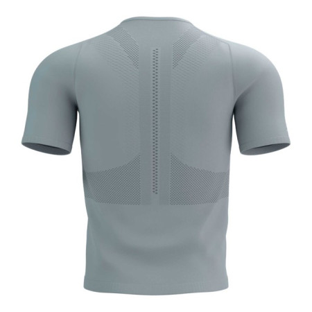 T-shirt Compressport TRAIL HALF-ZIP FITTED SS TOP Alloy/Hawai 2