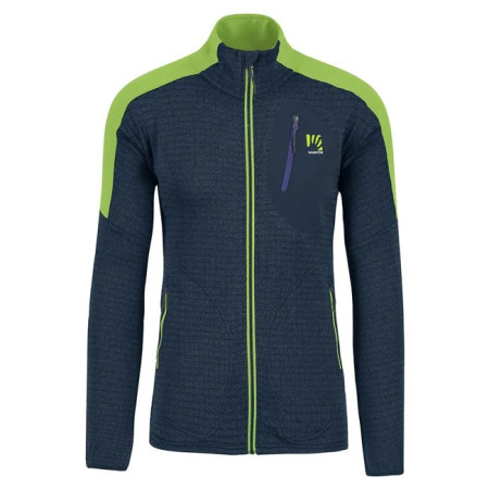 Polar Fleece Karpos PUEZ FLEECE Midnight/Green Flash