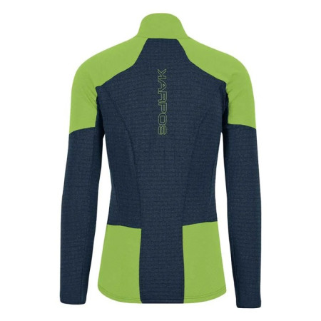 Polar Fleece Karpos PUEZ FLEECE Midnight/Green Flash 2