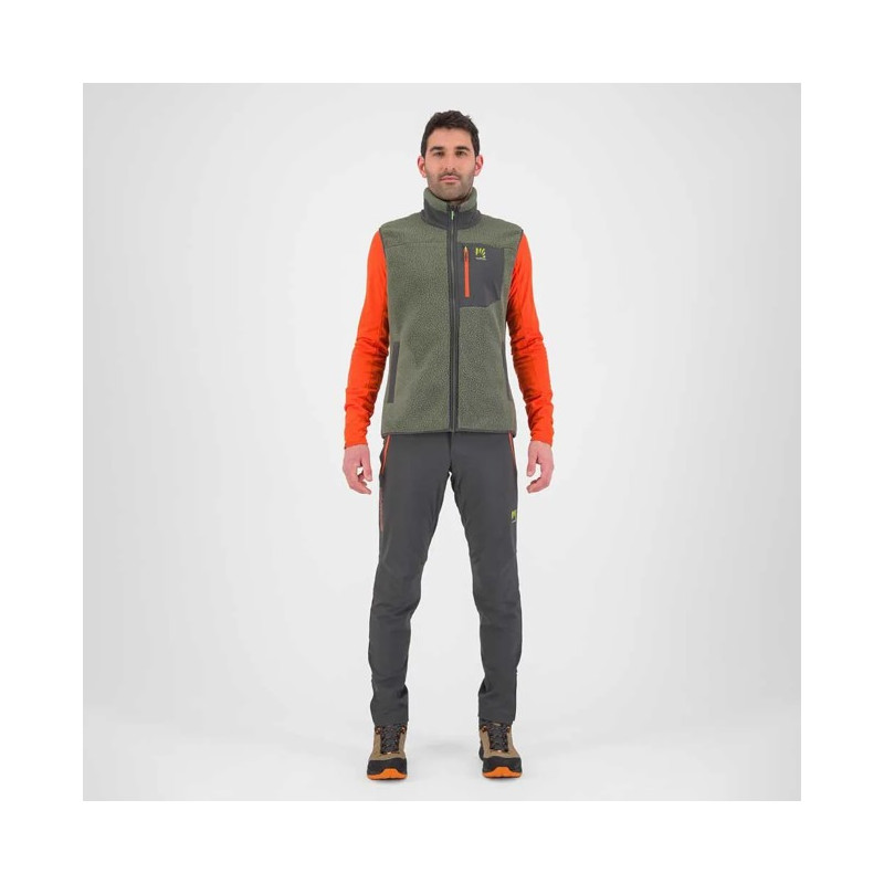 Liemenė Karpos 80'S VEST Thyme/Black Sand