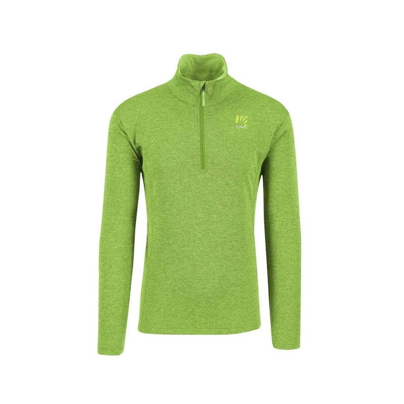 Podszewka polarowa Karpos PIZZOCCO HALF ZIP Green Flash