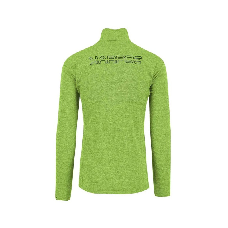 Podszewka polarowa Karpos PIZZOCCO HALF ZIP Green Flash