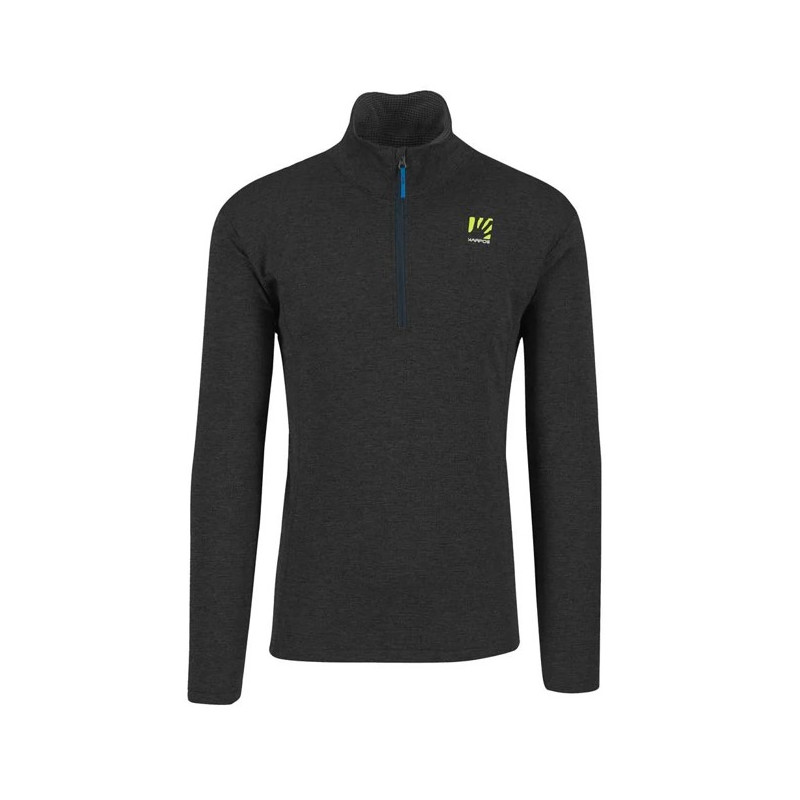 Polar Fleece Karpos PIZZOCCO HALF ZIP Black