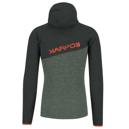 College Karpos CAMOSCIO FULL ZIP HOODIE Thyme/Black San 2