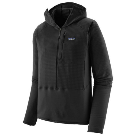 Polar Fleece Patagonia R1 P/O HOODY Black