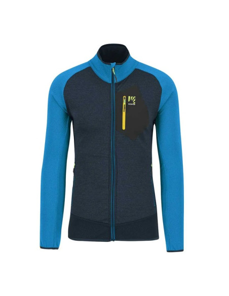Polar Fleece Karpos ODLE FLEECE Midnight/Diva Blue