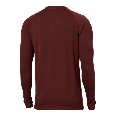 T-paita Saxx MASTER MW LONG SLEEVE CREW Dark Br 2