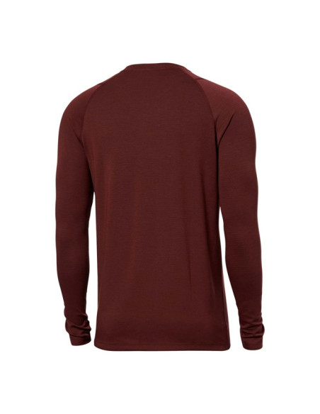 Marškinėliai Saxx MASTER MW LONG SLEEVE CREW Dark Br