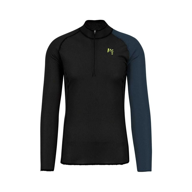 Camiseta Karpos DINAMICO OCTA HALF ZIP Black/M
