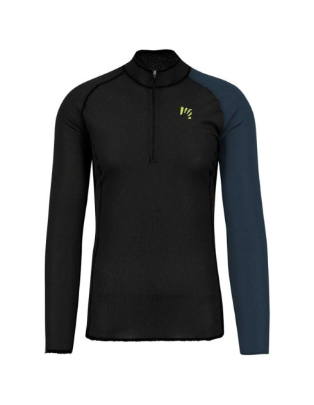 Camiseta Karpos DINAMICO OCTA HALF ZIP Black/M