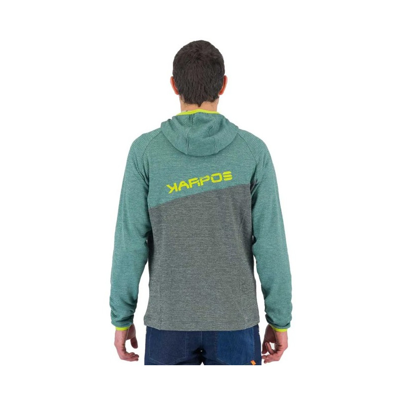 Bluza Karpos FULL ZIP HOODIE Forest/North At