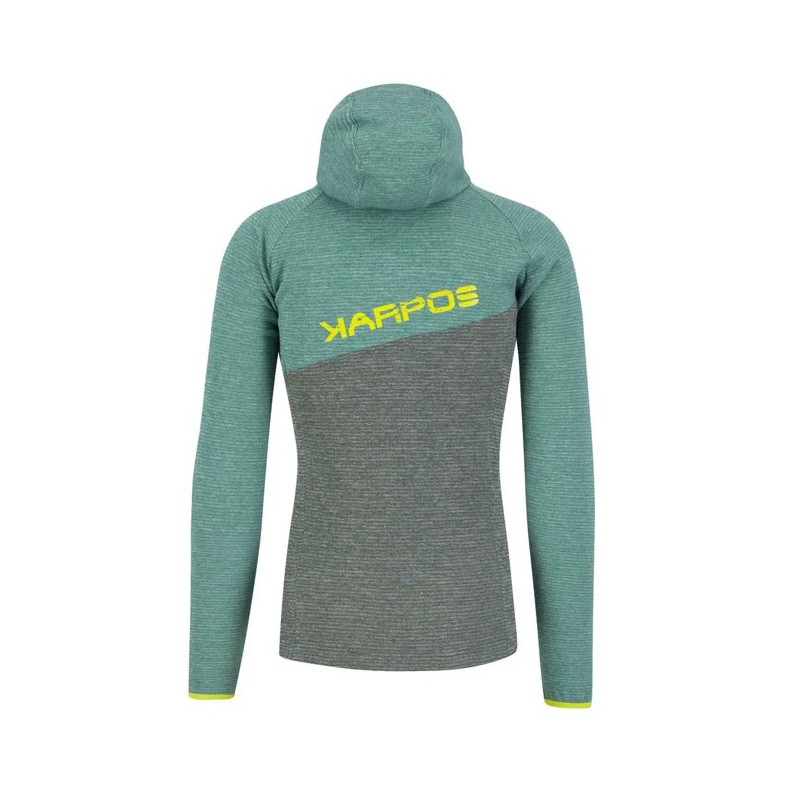 Sudadera Karpos FULL ZIP HOODIE Forest/North At
