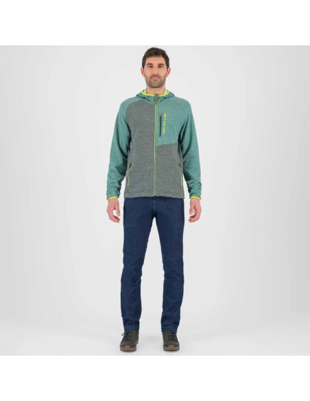 Pulóver Karpos FULL ZIP HOODIE Forest/North At