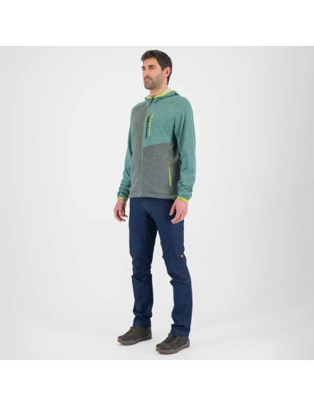 Pulóver Karpos FULL ZIP HOODIE Forest/North At