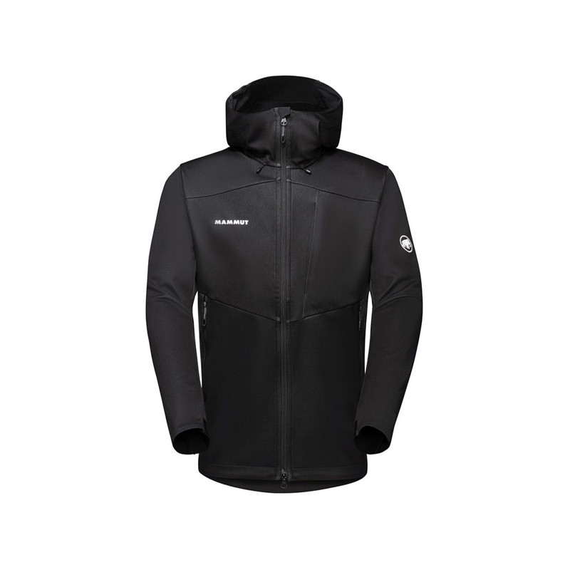 Jas Mammut Ultimate VII SO HOODED JKT MEN Black