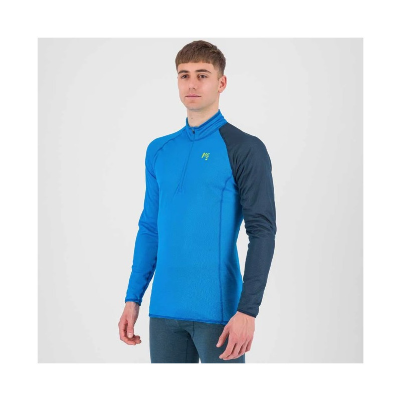 T-paita Karpos Dinamico Octa LS Half Zip