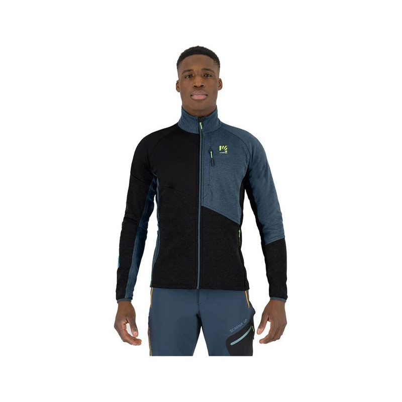 Polarfleece Karpos FULL-ZIP FLEECE Black/Midnight