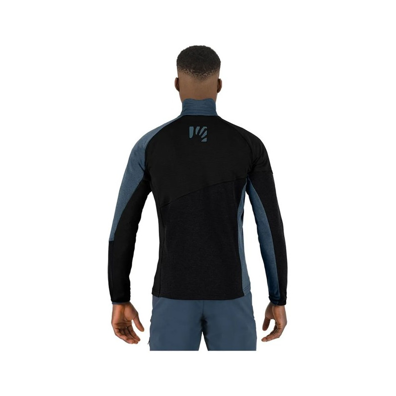 Pile Karpos FULL-ZIP FLEECE Black/Midnight
