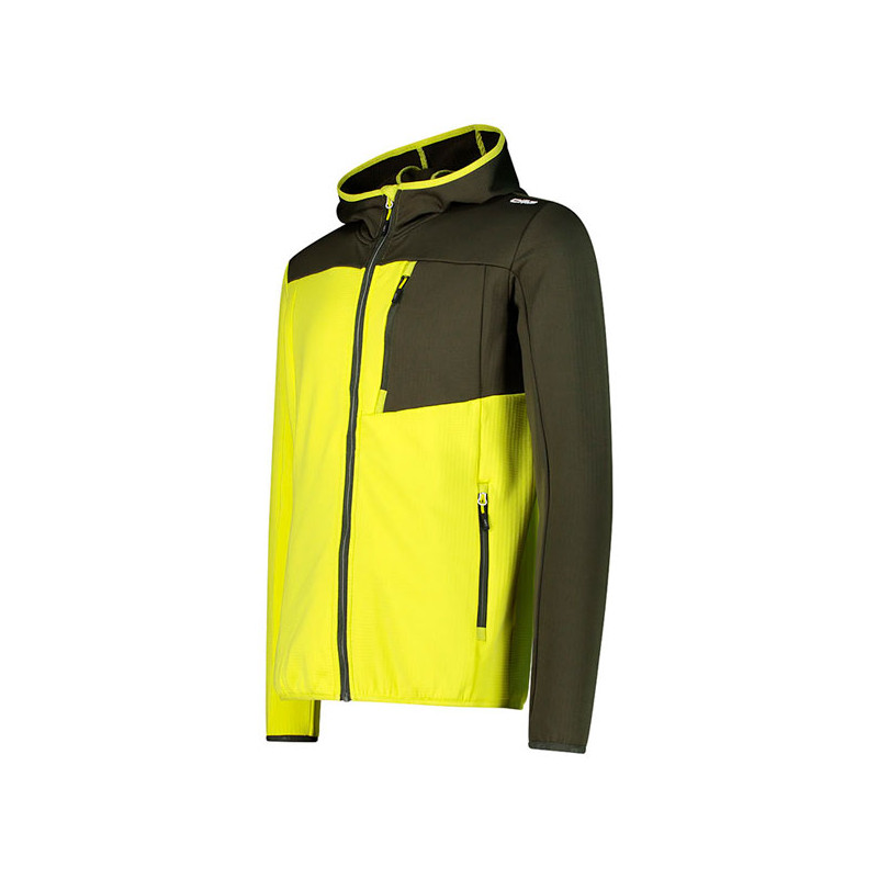 Polarni flis Cmp Unlimitech Grid Tech Hood